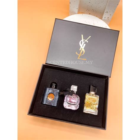 ysl perfume gift set mini|YSL mini fragrance gift set.